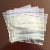 Zip lock bags with colorful lines A